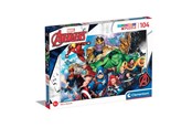 Puzzels - Clementoni Jigsaw Puzzle Super Color Avengers 104pcs. Vloer - 25718