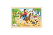 Puzzels - Goki Sunset Glow Pool 131L 114x25 cm Hout - 57412
