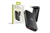 Mobiel - Adapters & Opladers - Mobile Origin 65W GaN III Slim Charger dual USB-C - Single USB-A black - GAN-65W-SLM-BLK