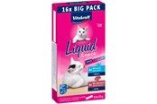 Katten - Vitakraft - Liquid Snack Multipack with Liver Sausage and Salmon MSC for cats 16x15gr (58000) - 58000