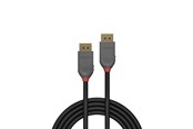 Beelscherm- en tv-kabel - Lindy Anthra DisplayPort 1.4 Cable - 3m - 36483