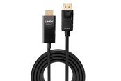 Beelscherm- en tv-kabel - Lindy DisplayPort to HDMI Cable - 2m - 40926