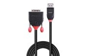Beelscherm- en tv-kabel - Lindy DisplayPort to DVI-D Cable - 1m - 41490