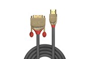 Beelscherm- en tv-kabel - Lindy Gold HDMI to DVI-D Cable - 15m - 36199