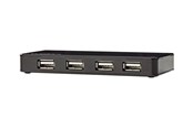 USB hub - Nedis UHUBU2730BK - hub - 7 ports USB hub - 7 - Zwart - UHUBU2730BK