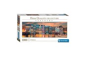 Puzzels - Clementoni Jigsaw Puzzle Panorama Bright Amsterdam 1000pcs. Vloer - 39838