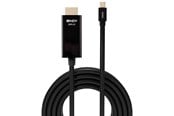 Beelscherm- en tv-kabel - Lindy Mini DisplayPort to HDMI - 1m - 36926