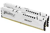 RAM - Kingston FURY Beast DDR5-6000 - 32GB - CL36 - Dual Channel (2 pcs) - AMD EXPO - Wit - KF560C36BWE2K2-32