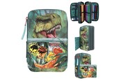 School accessoires - Depesche Dino World Triple Pencil Case DANGER - 0411757