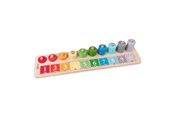 Speelgoed voor baby's - Classic World Wooden Stacking Counter 66 pcs. - 54556