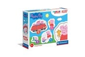 Puzzels - Clementoni Jigsaw Puzzle My First Puzzles - Peppa Pig Vloer - 20829