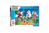 Puzzels - Clementoni Jigsaw Puzzle Super Color Maxi Sonic 104pcs. Vloer - 25764