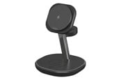 Mobiel - Adapters & Opladers - Deltaco 3-in-1 magnetic wireless charging Stand - QI-1049