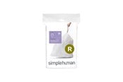 Reiniging - Simplehuman Code R op maat gemaakte vuilniszakken, verpakking van 20, wit - CW0201