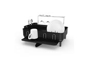 Reiniging - Simplehuman afdruiprek met stalen frame, zwart staal - KT1197
