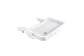 Babyspullen - Hauck Alpha Tray high chair tray white - 661871