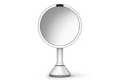 Make-up spiegels - Simplehuman Sensor spiegel met touch-control helderheid en dubbele lichtinstelling, wit - ST3054