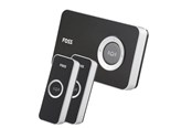Elektrische apparaten - Foss Europe TREND Doorbell DESIGN - Optional ringing sound Black - 102003-2
