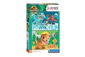 Puzzels - Clementoni Jigsaw Puzzle Super Color Jurassic World 2x20pcs. Vloer - 24810