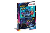 Puzzels - Clementoni Jigsaw Puzzle Super Color Batwheels 2x60pcs. Vloer - 24812