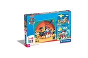 Puzzels - Clementoni Jigsaw Puzzle Super Color Square PAW Patrol 3x48pcs. Vloer - 25291