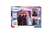 Puzzels - Clementoni Jigsaw Puzzle Super Color Square Disney Frozen 3x48pcs. Vloer - 25306