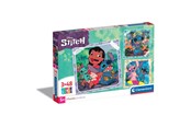 Puzzels - Clementoni Jigsaw Puzzle Super Color Square Disney Stitch 3x48pcs. Vloer - 25321