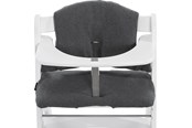 Babyspullen - Hauck Select high chair cushion Jersey Charcoal - 667033