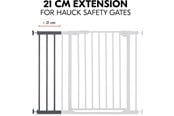 Babyspullen - Hauck Safety Gate Extension 21 cm dark grey - 597965