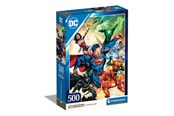 Puzzels - Clementoni Jigsaw Puzzle DC Comics Justice League 500pcs. Vloer - 35531