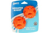 Honden - CHUCKIT - Breathe Right Fetch Ball Medium 6.5cm 2 pk - (CHUC32141) - CHUC32141-error