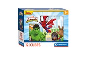 Puzzels - Clementoni Block Puzzle Spidey and His Amazing Friends 12pcs. Blok - 41198