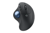 Muis - Logitech Ergo M575S - Graphite - Ergonomische muis - Optisch - 5 knoppen - Zwart - 910-007029