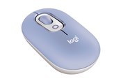 Muis - Logitech POP Mouse with Emoji - Lilac - Muis - Optisch - 3 knoppen - Paars - 910-007414
