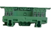 Aansluitapparatuur - VAERK Din-rail holder for screwless connector - 250014
