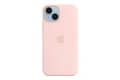 Mobiel - Covers & Cases - Apple iPhone 14 Silicone Case with MagSafe - Chalk Pink - MW5V3ZM/A