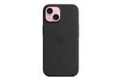 Mobiel - Covers & Cases - Apple iPhone 15 Silicone Case with MagSafe - Black - MXPD3ZM/A