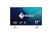 Scherm - 42" EIZO FlexScan EV4340X-WT - 3840x2160 (4K - IPS - 94W USB-C - EV4340X-WT