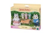 Pop, teddybeer en materiaal - Sylvanian Families Husky Family - 5636