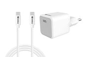 Mobiel - Adapters & Opladers - Sandberg USB-C 20W AC Charger + Type-C Cable - 441-58