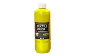 Creatief spelen - Creativ Company Textile Color Semi-opaque Textile Paint - Neon Yellow 500ml - 34212