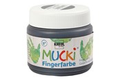 Creatief spelen - Creativ Company Mucki Finger Paint - Black 150ml - 34763