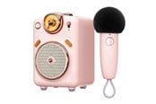 Luidspreker (draagbaar en voor feesten) - Divoom Fairy-OK Retro Mini Karaoke Speaker - Pink - 6958444603766