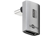 Beelscherm- en tv-kabel - Pro USB-C Adapter Vertical 90° Long - USB-C-Adapter-90-he-she-long