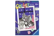 Creatief spelen - Ravensburger CreArt Painting by Numbers - Sleepy Kittens - 202133