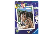 Creatief spelen - Ravensburger CreArt Painting by Numbers - Playing around with Foals - 235735