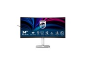 Scherm - 34" Philips 34B2U5600C - 3440x1440 (UWQHD) - 120Hz - VA - 96W USB-C - KVM switch - 34B2U5600C/00