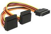 Voedingskabel (intern) - DeLOCK - Power Adapter - SATA Power to SATA Power - 15 cm - 60170