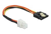 Voedingskabel (intern) - DeLOCK Power Adapter - Power P4 to SATA Power - 20 cm - 85519