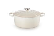 Potten - Le Creuset Cocotte Round Evo 26cm - Meringue - 21177267164430